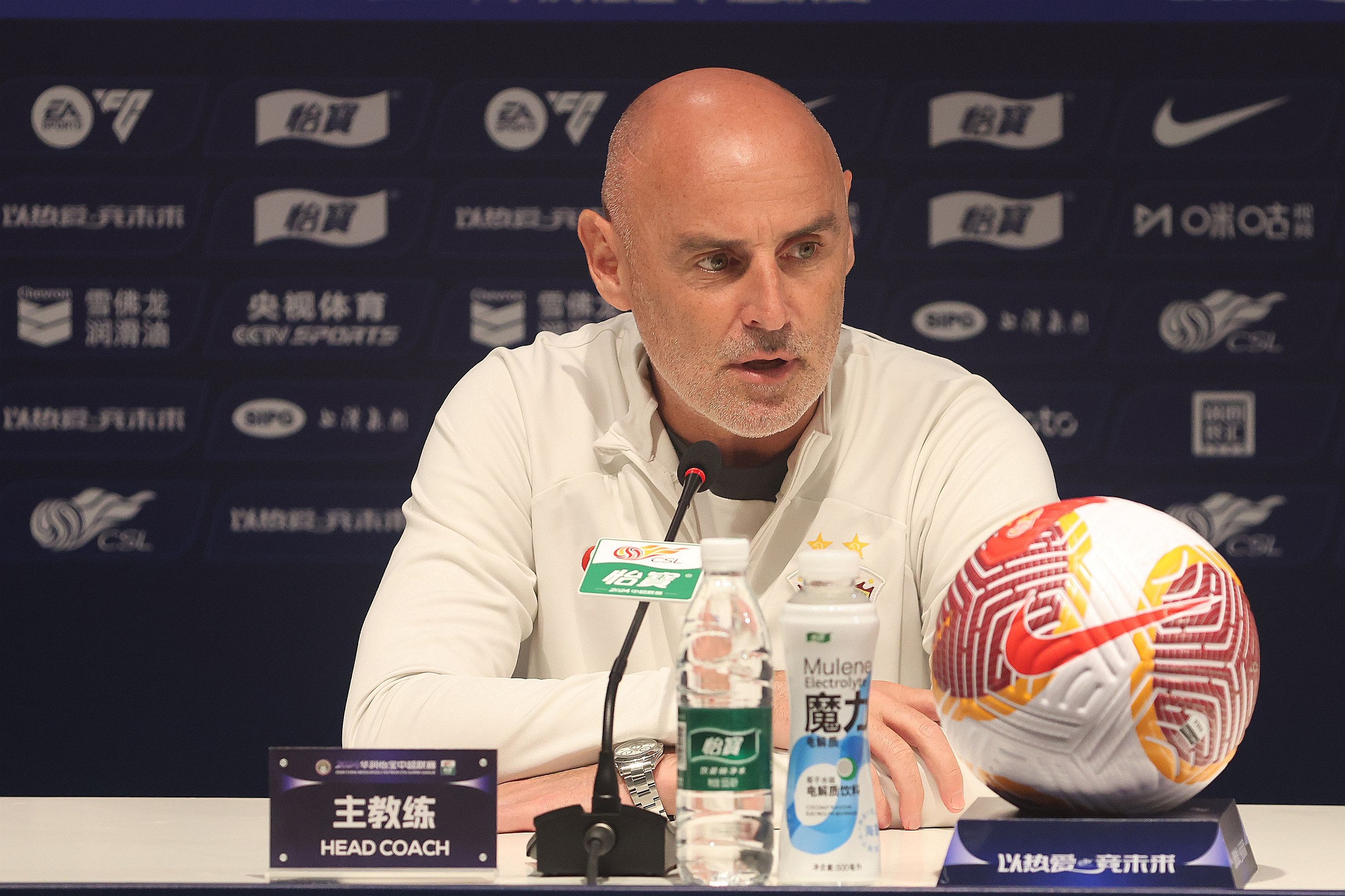 海港4-0三镇,穆斯卡特:展现信念与连续性