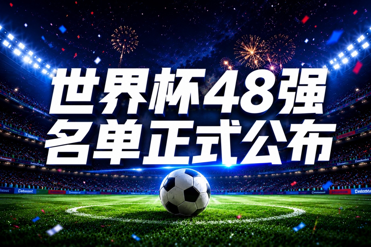 48强名单全部落定,2026世界杯创历史规模倒计时10天 48强名单全部落定,2026世界杯创历史规模倒计时10天