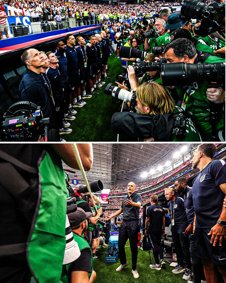 图赫尔怒斥FIFA：国歌仪式被50名摄影师怼脸 完全看不到球员